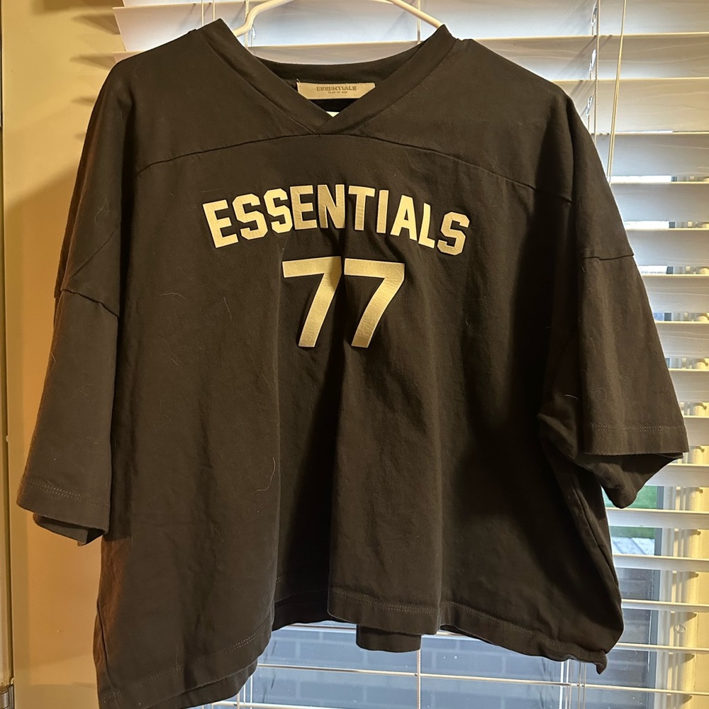 Essentials by Fear of God Oversized Crop Top